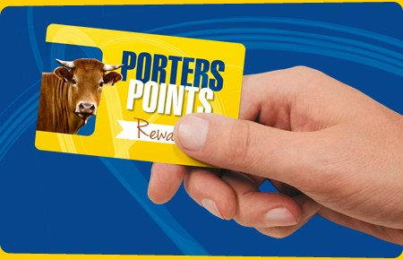 Porters Points: start swiping today!
